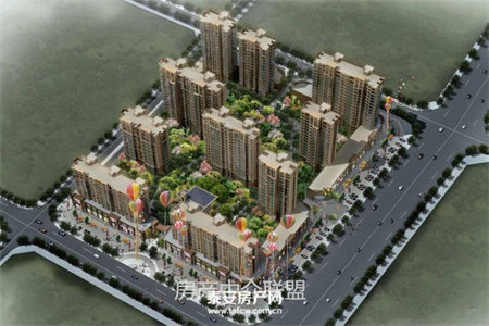 城北恒隆广场3室160m2毛坯房